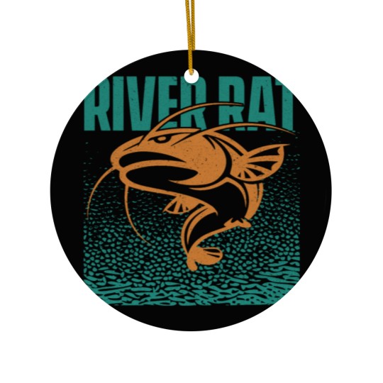 Discover Freshwater Catfish Fishing Ceramic Ornaments