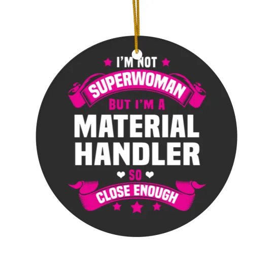Discover Material Handler Ceramic Ornaments