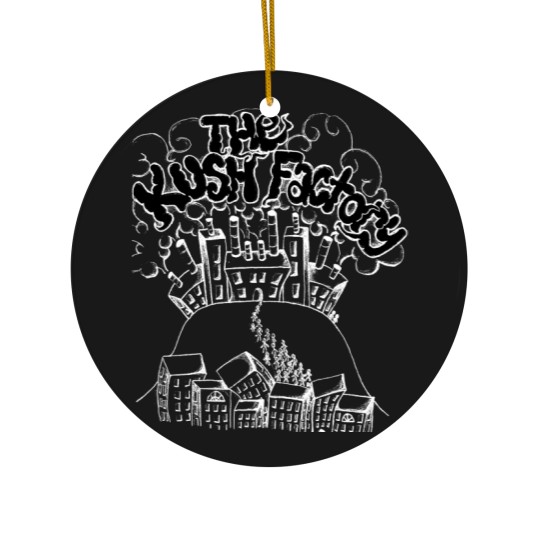 Discover blue black kush Ceramic Ornaments