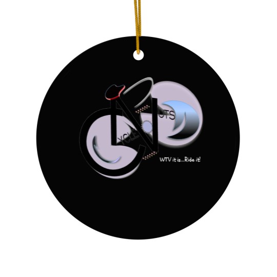 Discover Men's  Cyclenuts T Ceramic Ornaments