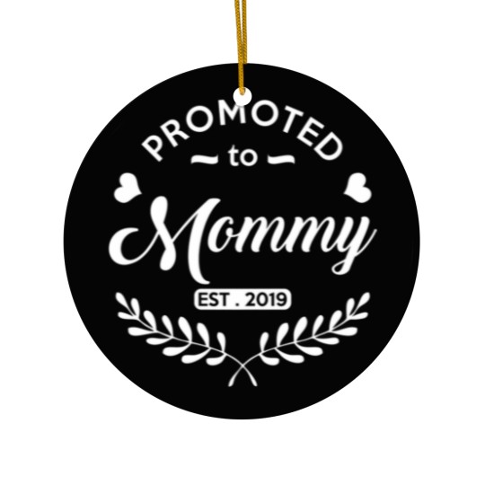 Discover Promoted to Mommy 2021 New Mom To Be Ceramic Ornaments