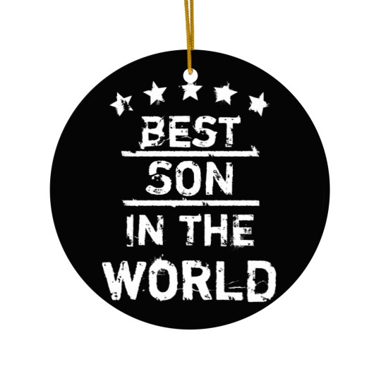 Discover Best Son In The World Ceramic Ornaments