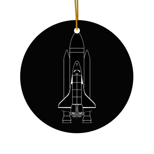 Discover Shuttle Ceramic Ornaments