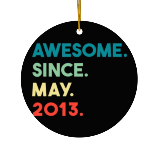 Discover Kids 9Th Birthday Gifts 9 Year Boy Girl Awesome Si Ceramic Ornaments