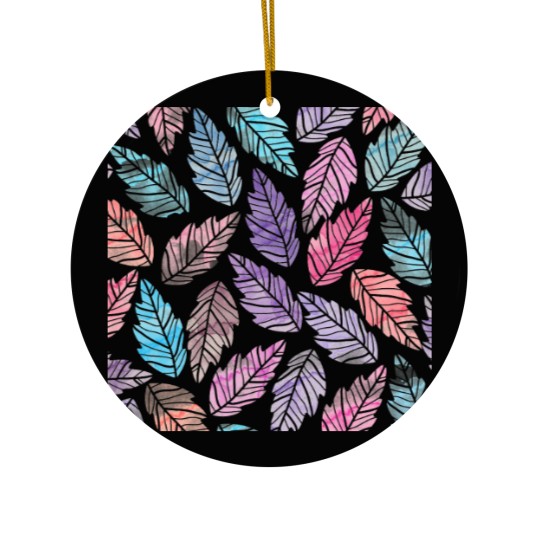 Discover Colorful leaves Ceramic Ornaments