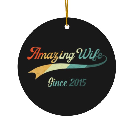 Discover 7Th Wedding Aniversary Gift For Her Amazing Wife S Ceramic Ornaments