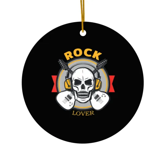 Discover Rock Lover Headphone Skull Boyfriend Modern Specia Ceramic Ornaments