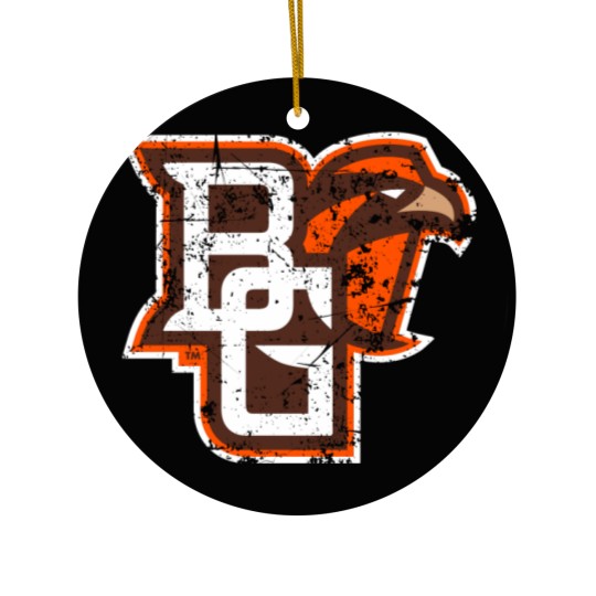 Discover BG Falcons Distressed Ceramic Ornaments