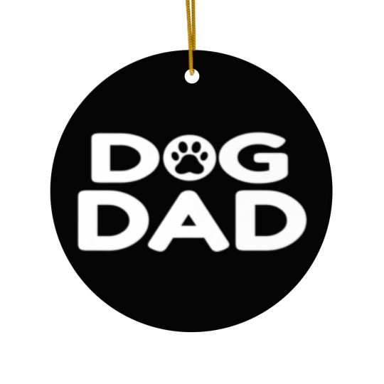 Discover Mens Dog Dad - Dog Lover Ceramic Ornaments