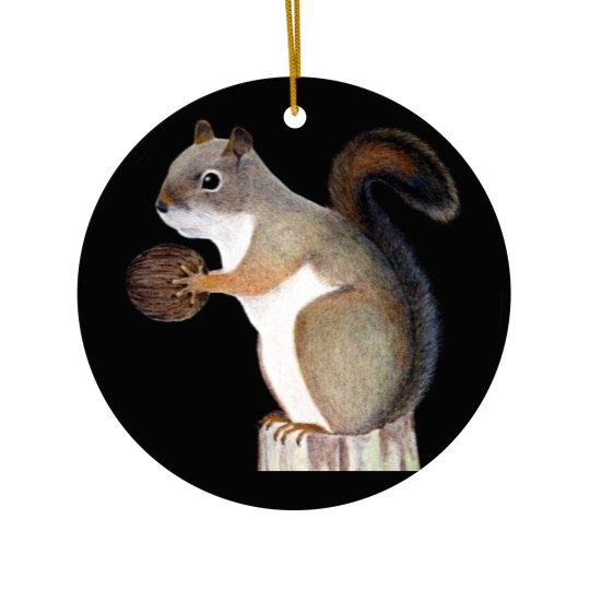 Discover Squirrel Sweat Ceramic Ornaments