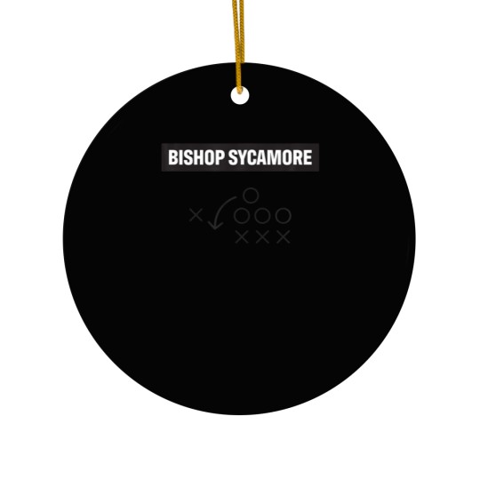 Discover BISHOP Sycamore Football Team Totally Real Varsity Ceramic Ornaments