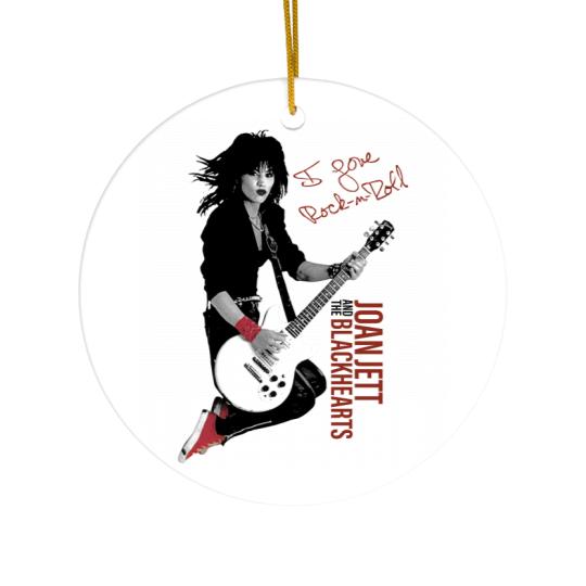 Discover New Joan Jett Rock N Roll Funny Ceramic Ornaments Ceramic Ornaments