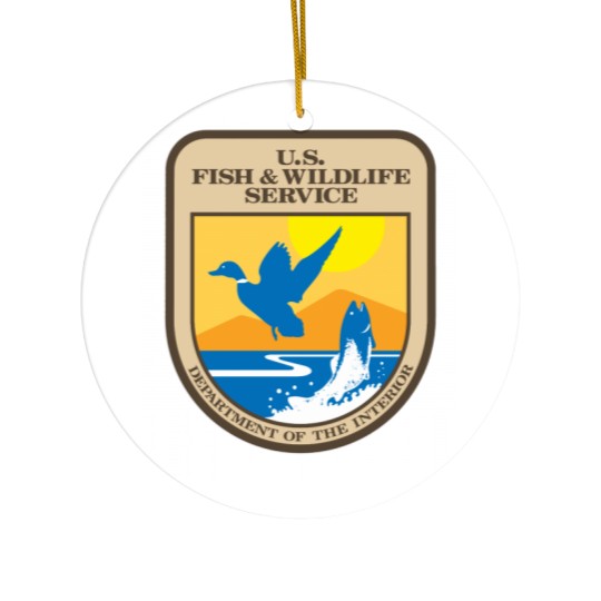 Discover US Fish and Wildlife Service Active Ceramic Ornaments
