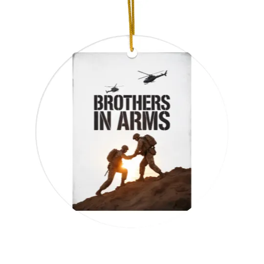 Discover Brothers In Arms Ceramic Ornaments