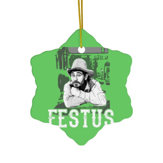 Discover Festus from Gunsmoke - Gunsmoke - Ceramic Ornaments