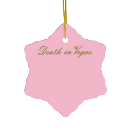 Discover Death In Vegas Ceramic Ornaments