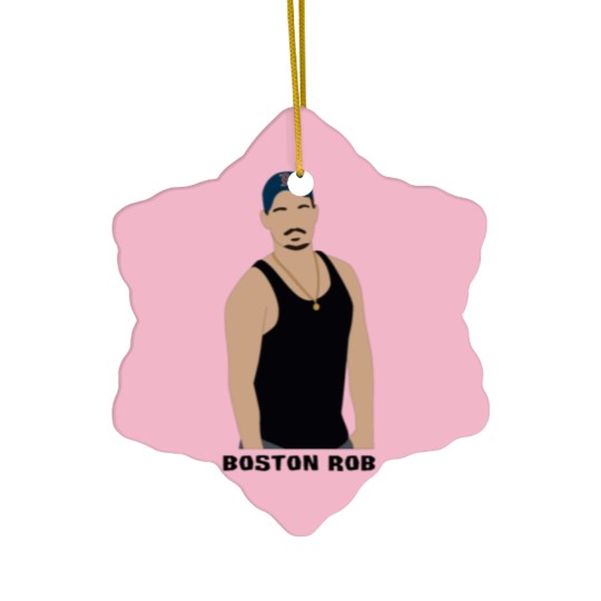 Discover Boston Rob Ceramic Ornaments