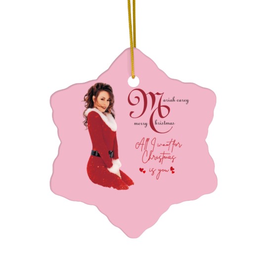 Discover Mariah Carey Christmas Ceramic Ornaments