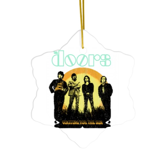 Discover The Doors Waiting for the Sun Jim Morrison Grey Licensed Ceramic Ornaments Ceramic Ornaments Men