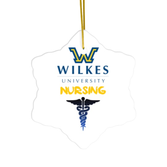 Discover Wilkes university nursing Ceramic Ornaments