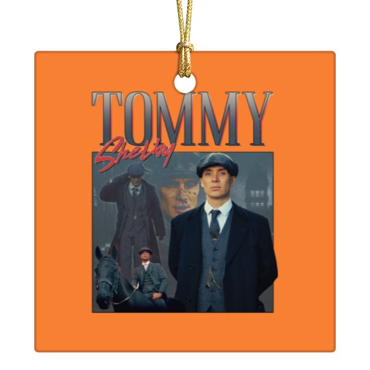 Discover Tommy Shelby Homage Ceramic Ornaments Ceramic Ornaments Top Peaky TV Show Gift Tom Thomas By Order Cillian Murphy
