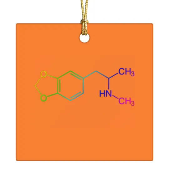 Discover MDMA Ecstasy Molly Ceramic Ornaments