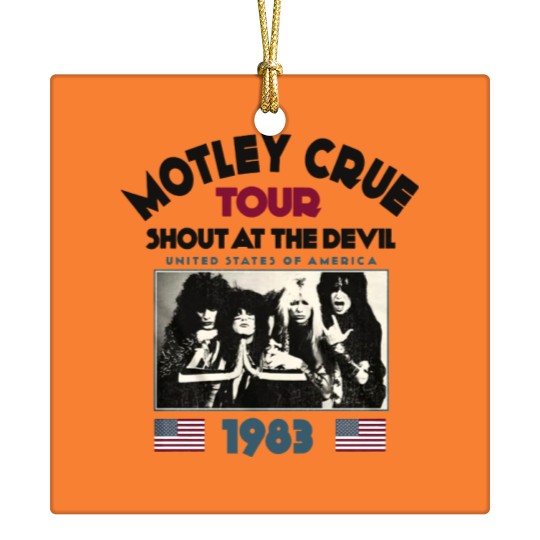 Discover Motley Crue SATD83 Ceramic Ornaments