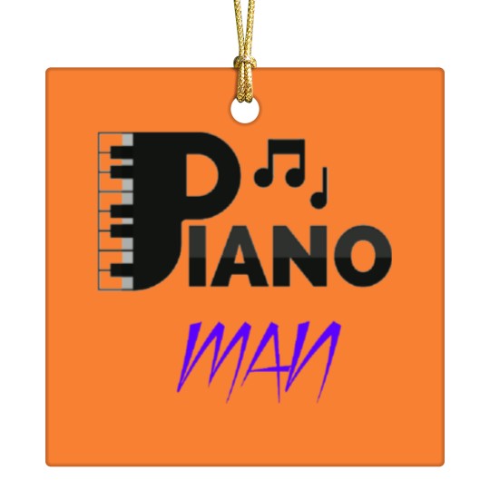 Discover Piano Man Ceramic Ornaments
