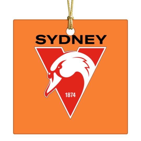 Discover sydney swans Ceramic Ornaments