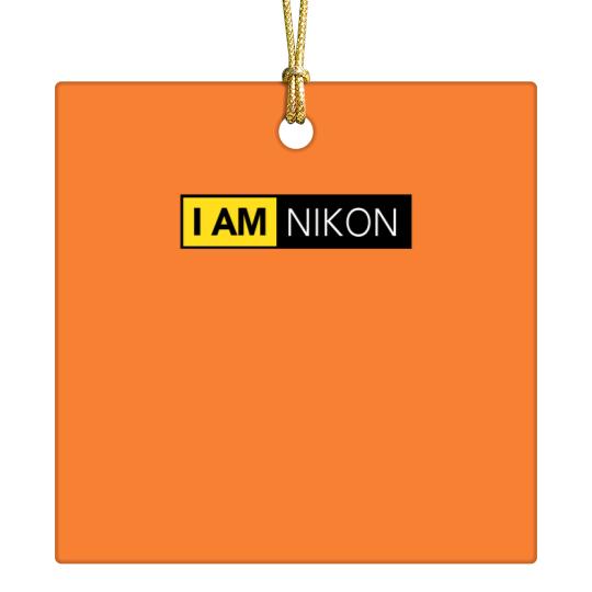 Discover Nikon Camera I Am Nikon Ceramic Ornaments