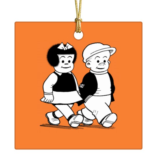 Discover Nancy et Sluggo V classique Ceramic Ornaments