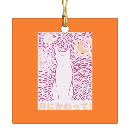Discover Sailor Moon Cat, Luna Artemis Ceramic Ornaments