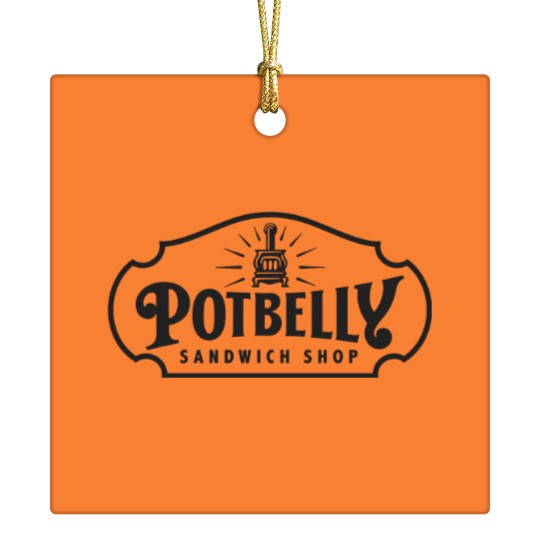 Discover resto potbelly sandwich Ceramic Ornaments
