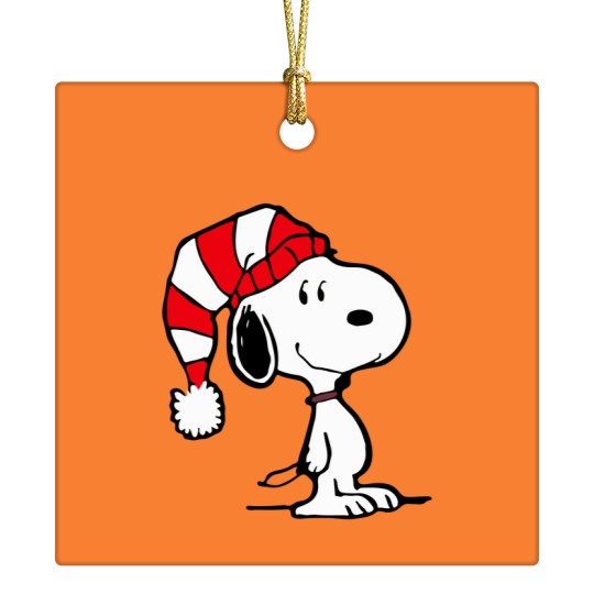 Discover Snoopy Christmas Ceramic Ornaments