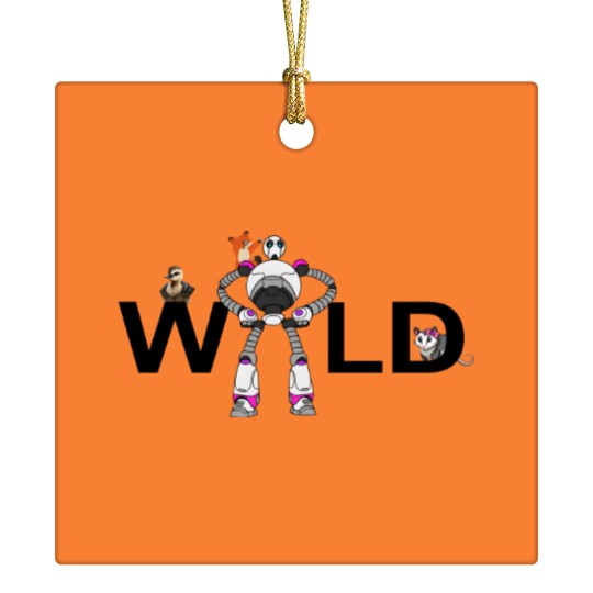 Discover The Wild Robot Ceramic Ornaments | Robot Lover Gift | Movie Fan Ceramic Ornaments