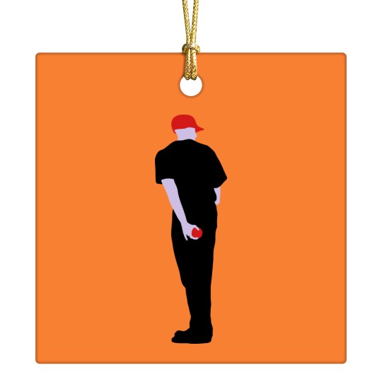 Discover baseball player Ceramic Ornaments