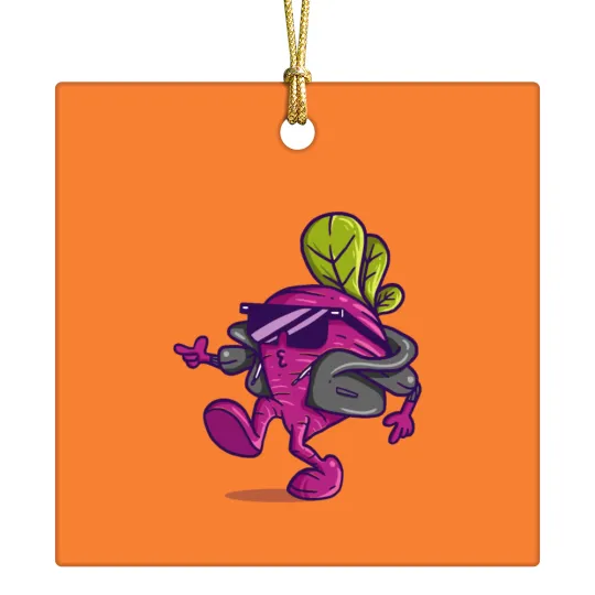 Discover Vegetable Cool Radish Ceramic Ornaments