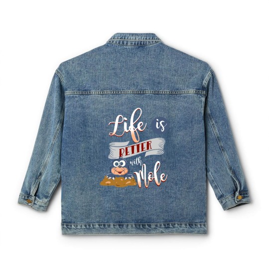 Discover Life is better with a Mole Moles Classic Women's Denim Jackets