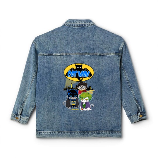 Discover Catman - Cat - Classic Women's Denim Jackets