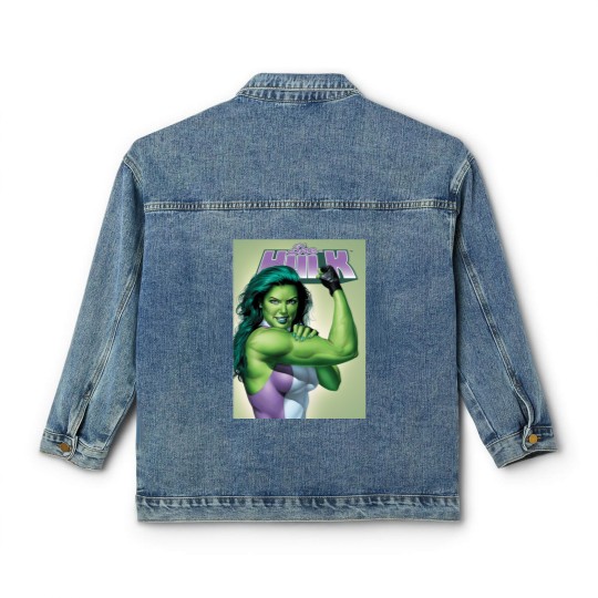 Discover She Hulk Classic Classic Classic Women's Denim Jackets