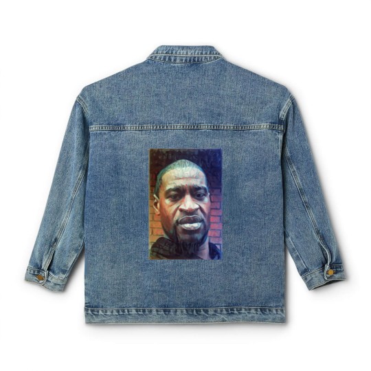 Discover George Floyd - Painting - George Floyd - Classic Women's Denim Jackets