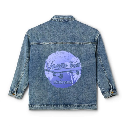 Discover Venice Beach Skatepark Classic Women's Denim Jackets