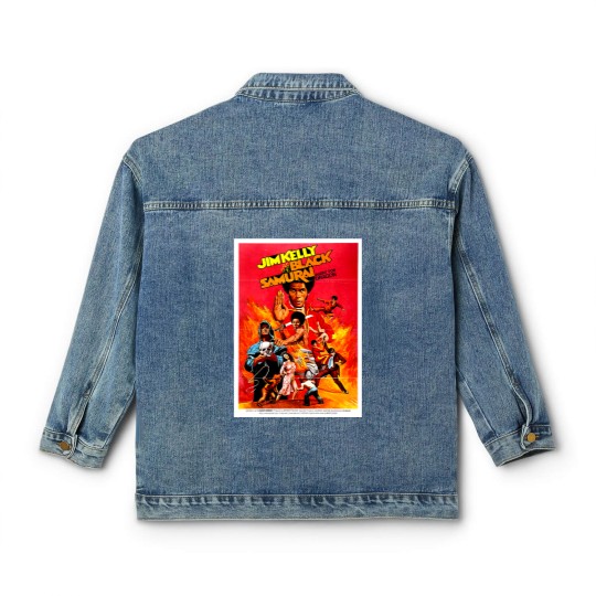 Discover Black Samurai - Blaxploitation - Classic Women's Denim Jackets