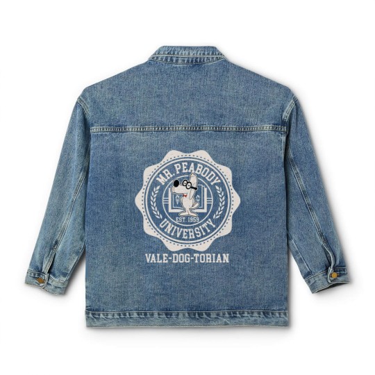 Discover Mr Peabody And Sherman Classic Women's Denim Jackets