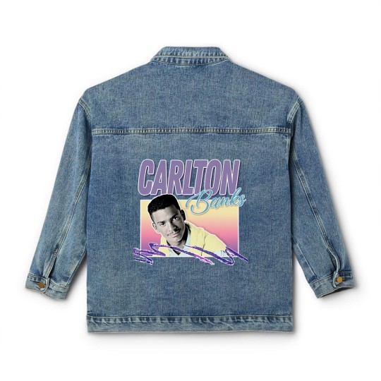 Discover Carlton Banks // 90s Style Aesthetic Design - Carlton Banks - Classic Women's Denim Jackets