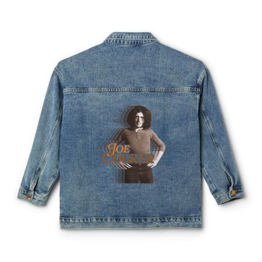Discover Retro Joe Cocker Fade Tribute - Joe Cocker - Classic Women's Denim Jackets