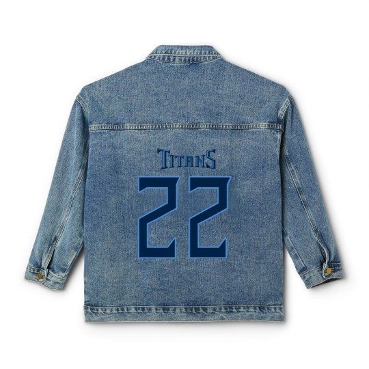 Discover Tennesese Titan Derrick Henry 22 Classic Women's Denim Jackets