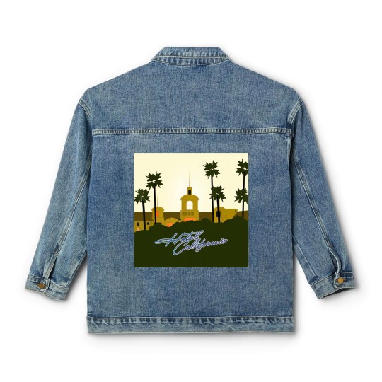 Discover Eagles Hotel california Classic Women's Denim Jackets