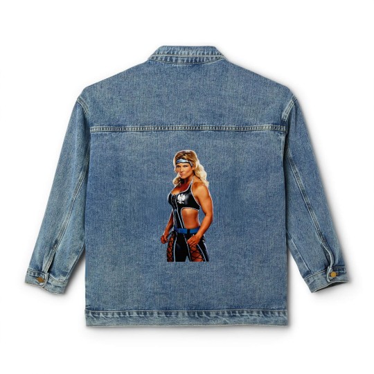 Discover Beth Phoenix is an American Professional Classic Women's Denim Jackets