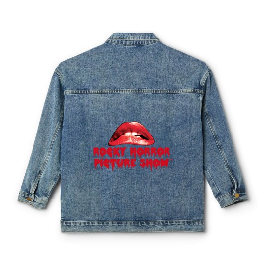 Discover Rocky Horror Lips Classic Women's Denim Jackets The Rocky Horror Picture Show Lips Logo